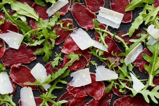 Venison carpaccio 