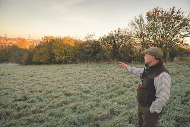 farmer in countryside 