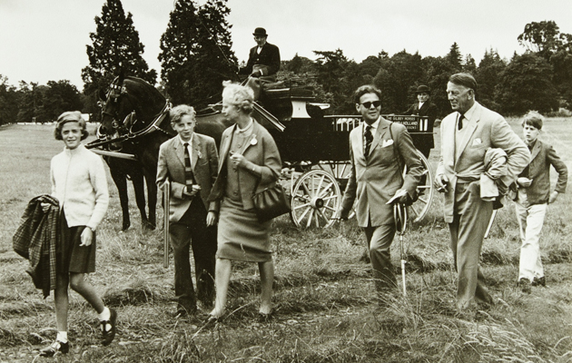 Young shots at Blair Drummond in 1964