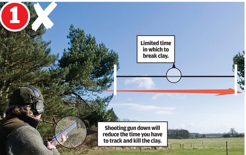 Clay pigeon shooting: How to shoot crossers 