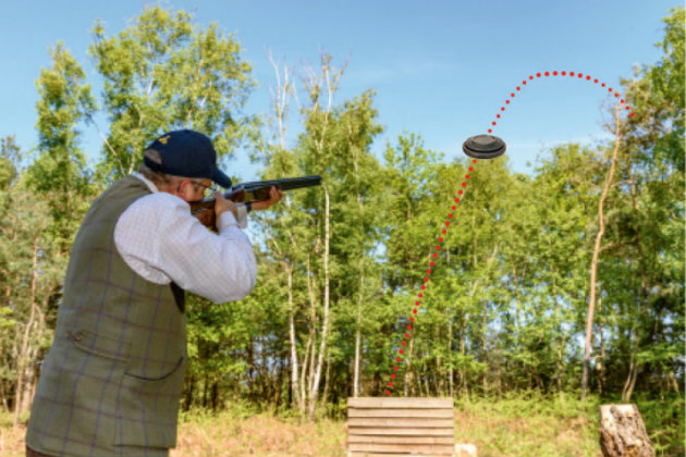 shooting teal target