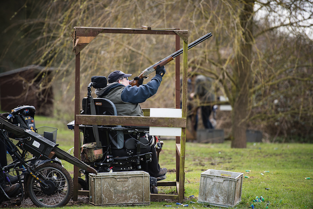disabled shooting