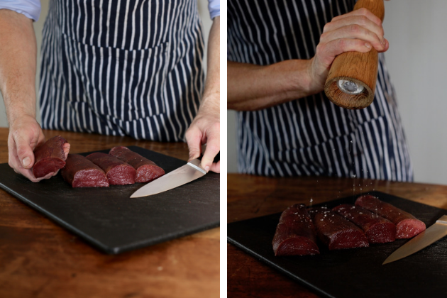 venison carpaccio