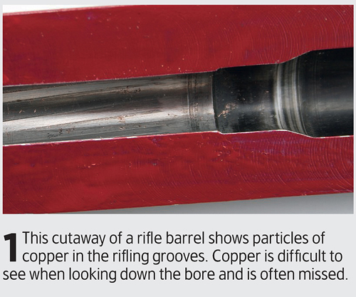 Clean a fouled rifle bore