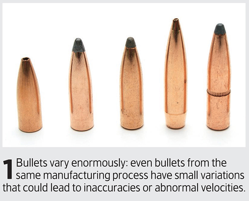 How to check bullet uniformity