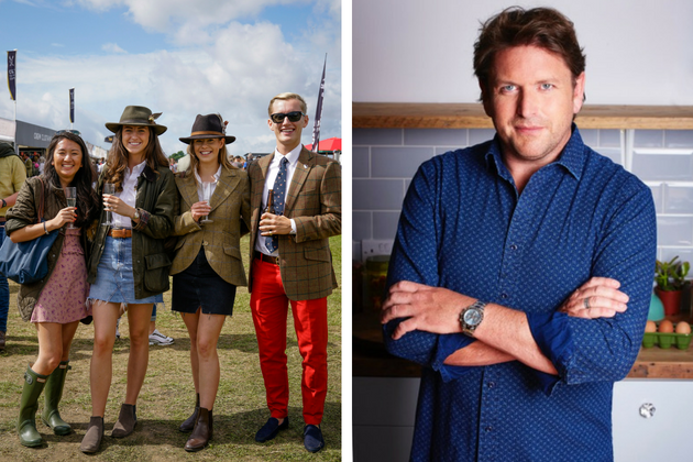 James Martin is hosting a restaurant 