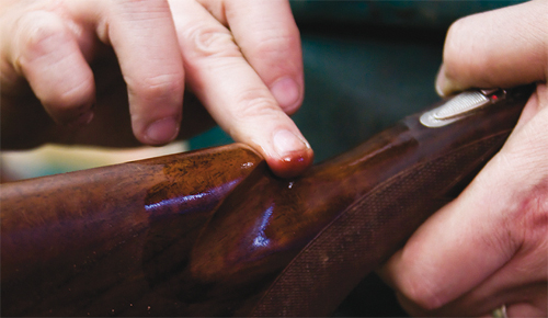 Beretta comb alteration