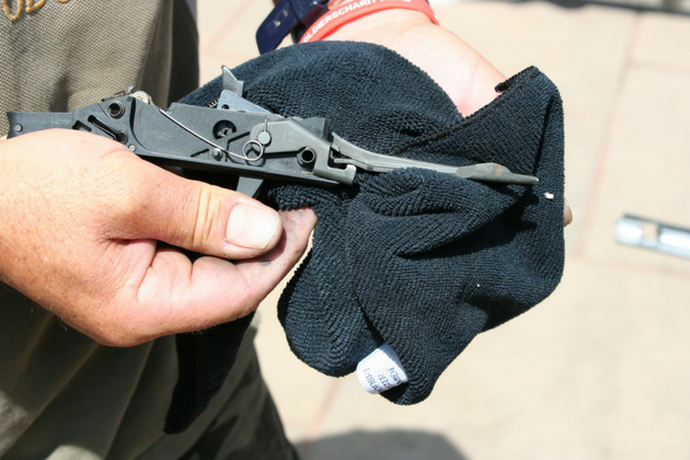 clean a semi-auto shotgun 