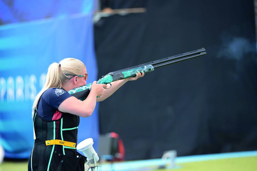 Megan Rutter Shooting Skeet silver for Amber, praised for her dignity | Shooting UK