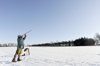 Game shooting at Berwick, Shropshire
