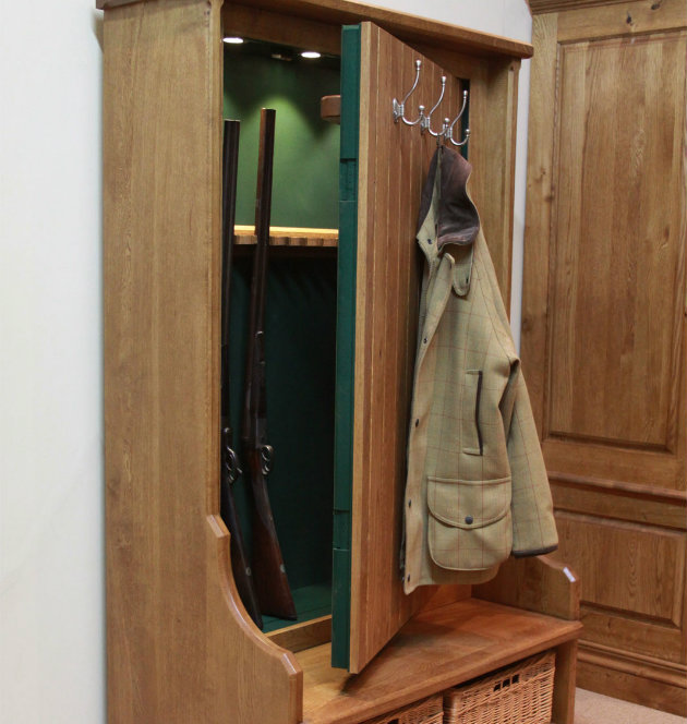 Do my shotguns have to be kept at my home address?