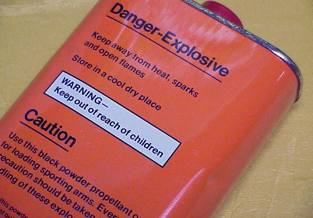 Revised guidance on explosives for muzzle loaders