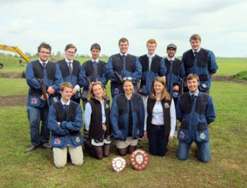 Oxford and Cambridge annual clay pigeon shooting varsity match