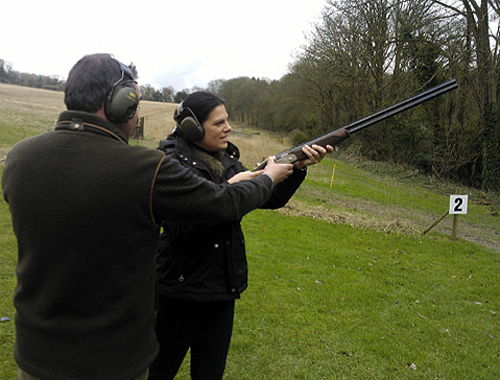 BASC takes MP for clay pigeon shooting lesson