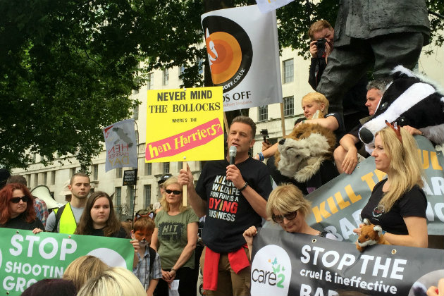 Chris Packham at march