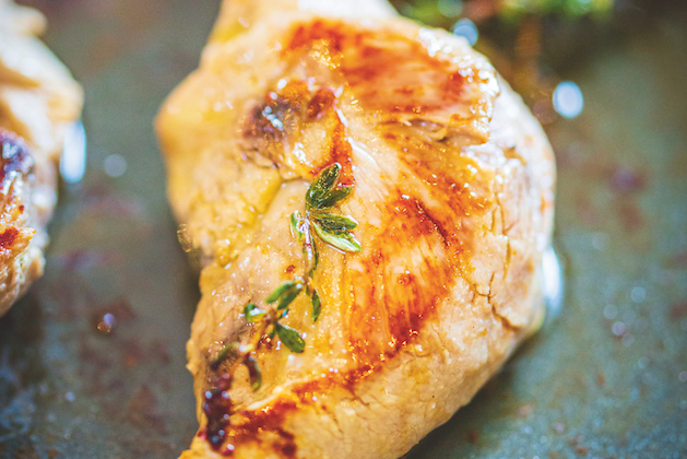 Cider brined pheasant 