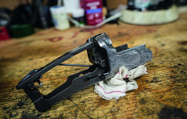 Cleaning a gun