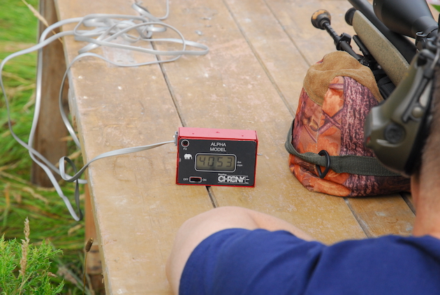 testing rifle ammunition 