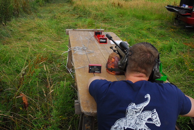 testing rifle ammunition