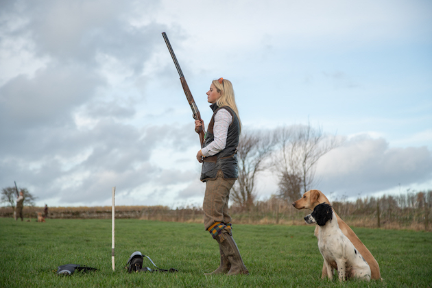 What happened on a ladies-only shoot day with an all-female keepering team?