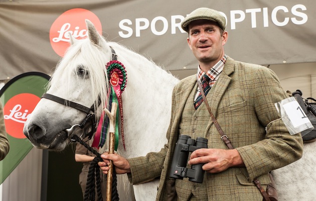 Working hill pony wins gamekeeper prize of £2,200 rangefinding binoculars