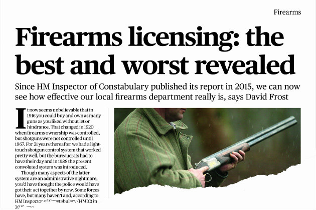 Firearms licensing &#8211; still waiting for a certificate