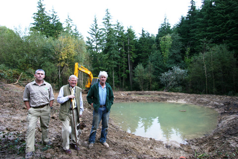 Sporting shots and Forestry Commission create new habitats