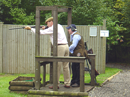 Club Drug Clinic charity clay shoot at the RBSS