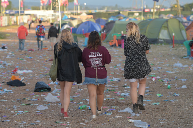 Glastonbury plastic 