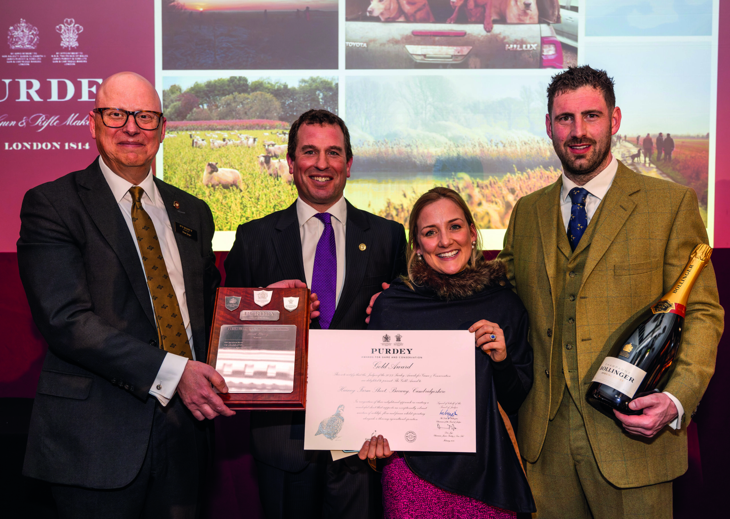 Purdey awards show how farming and wildlife gain