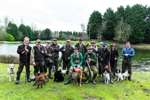 A sporting group 