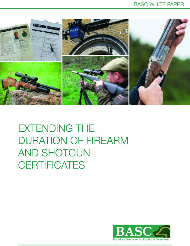10 year shotgun and firearms certificates