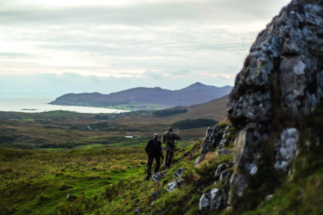 Scottish Highland landscape 