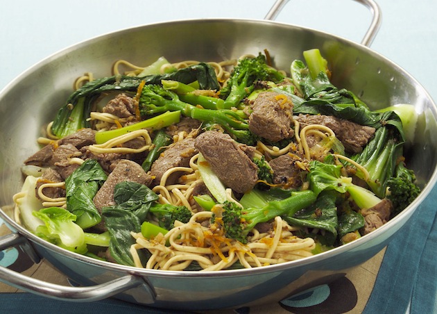 Szechuan venison stir-fry