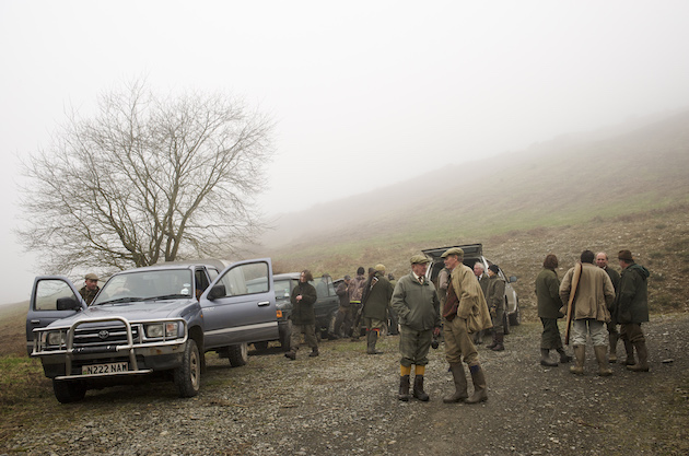 off road at a shoot 