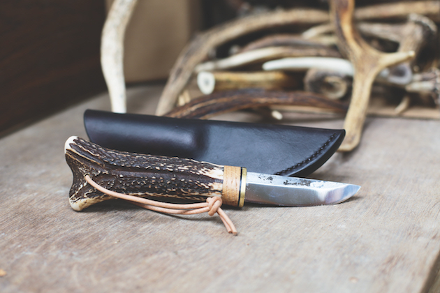 deer antler knife