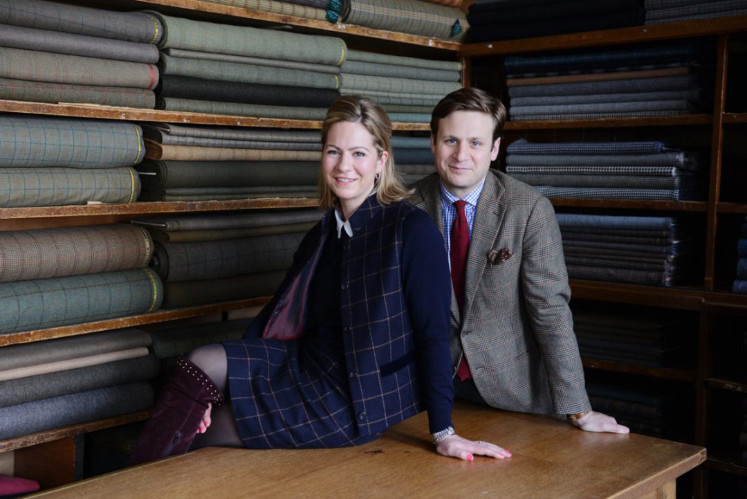 John Sugden and his wife Nicola