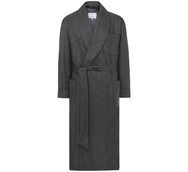 cashmere dressing gown 