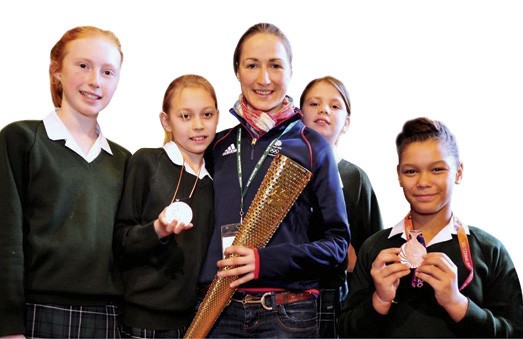 Georgina Geikie: Olympian school ambassador