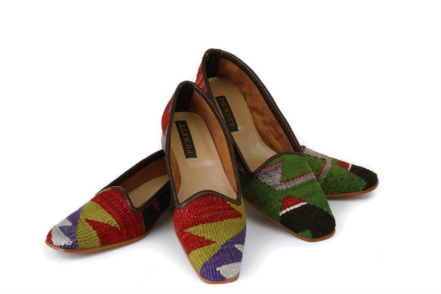 Ladies Kellim slippers
