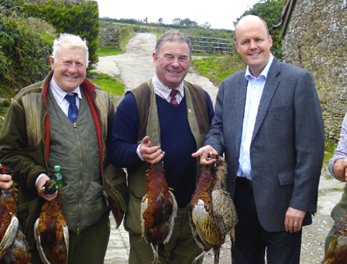 MEP visits Devon shooting estate for British Game month