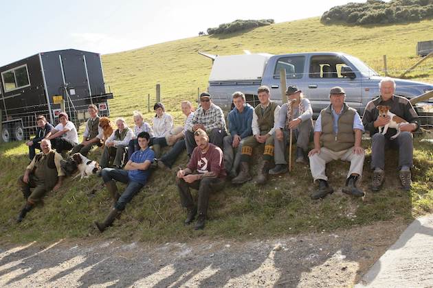 beating on a shoot and picking up team