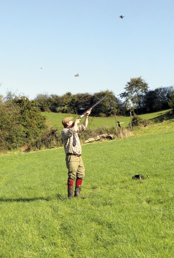 Game shooting at Dalton Magna, south Yorkshire