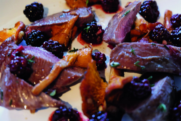 recipe for young grouse breasts 
