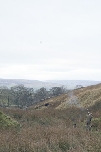 Game shooting at Meanley, Lancashire