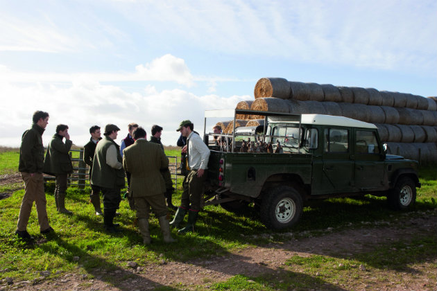 shooters around Landrover 