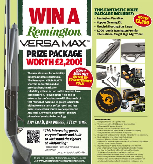 WIN a Remington VERSAMAX package worth £2,200