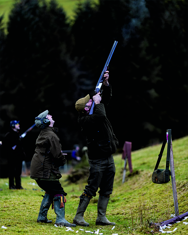Shooting simulated game 