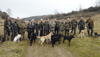 The Harting Down shoot