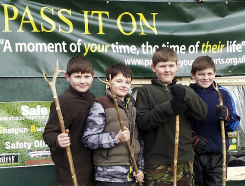 Pass It On young sports day attracts more than 200